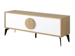 ΕΠΙΠΛΟ ΤΗΛΕΟΡΑΣΗΣ GORA MEGAPAP ΧΡΩΜΑ SAPPHIRE OAK - ΛΕΥΚΟ 140X35,6X51ΕΚ.