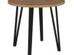 ΤΡΑΠΕΖΙ XANA MEGAPAP ΧΡΩΜΑ SEPET OAK Ø90X77,5ΕΚ.