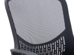 ΚΑΡΕΚΛΑ ΓΡΑΦΕΙΟΥ FREDA MEGAPAP ΜΕ ΥΦΑΣΜΑ MESH ΧΡΩΜΑ ΜΑΥΡΟ 65X65X90/100ΕΚ.