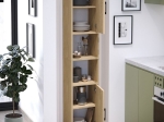 ΝΤΟΥΛΑΠΙ ΚΟΥΖΙΝΑΣ - ΜΠΑΝΙΟΥ HOBBES MEGAPAP ΧΡΩΜΑ SAPPHIRE OAK 35X30X182,3ΕΚ.
