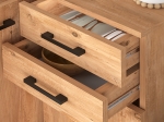 ΠΑΠΟΥΤΣΟΘΗΚΗ - ΝΤΟΥΛΑΠΙ POLLY MEGAPAP ΧΡΩΜΑ PINE OAK 108X35X108ΕΚ.