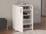 ΠΑΠΟΥΤΣΟΘΗΚΗ - ΝΤΟΥΛΑΠΙ MANOLO MEGAPAP ΧΡΩΜΑ ΛΕΥΚΟ 60X38X81,4ΕΚ.