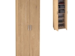 ΠΑΠΟΥΤΣΟΘΗΚΗ RENSO MEGAPAP ΔΙΦΥΛΛΗ ΧΡΩΜΑ SAPPHIRE OAK 59,8X37,8X178,5ΕΚ.