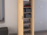 ΠΑΠΟΥΤΣΟΘΗΚΗ RENSO MEGAPAP ΔΙΦΥΛΛΗ ΧΡΩΜΑ SAPPHIRE OAK 59,8X37,8X178,5ΕΚ.