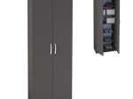 ΠΑΠΟΥΤΣΟΘΗΚΗ RENSO MEGAPAP ΔΙΦΥΛΛΗ ΧΡΩΜΑ ΑΝΘΡΑΚΙ 59,8X37,8X178,5ΕΚ.