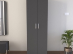 ΠΑΠΟΥΤΣΟΘΗΚΗ RENSO MEGAPAP ΔΙΦΥΛΛΗ ΧΡΩΜΑ ΑΝΘΡΑΚΙ 59,8X37,8X178,5ΕΚ.