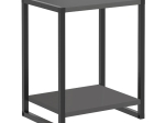 ΚΟΜΟΔΙΝΟ GINA MEGAPAP ΧΡΩΜΑ ΑΝΘΡΑΚΙ - ΜΑΥΡΟ 39X30X48ΕΚ.