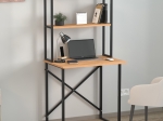 ΓΡΑΦΕΙΟ ΕΡΓΑΣΙΑΣ POPE MEGAPAP ΧΡΩΜΑ PINE OAK 73X52X146ΕΚ.