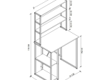 ΕΠΙΠΛΟ ΠΛΥΝΤΗΡΙΟΥ BERKUS MEGAPAP ΧΡΩΜΑ PINE OAK 90X60X178ΕΚ.