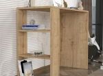 ΓΡΑΦΕΙΟ ΕΡΓΑΣΙΑΣ NETENIA MEGAPAP ΧΡΩΜΑ SAPPHIRE OAK 90X40X74ΕΚ.