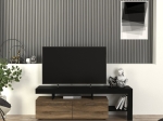 ΕΠΙΠΛΟ ΤΗΛΕΟΡΑΣΗΣ ACNES MEGAPAP ΧΡΩΜΑ ΜΑΥΡΟ - ΚΑΡΥΔΙ 160X40X53ΕΚ.
