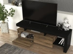 ΕΠΙΠΛΟ ΤΗΛΕΟΡΑΣΗΣ ACNES MEGAPAP ΧΡΩΜΑ ΜΑΥΡΟ - ΚΑΡΥΔΙ 160X40X53ΕΚ.