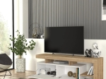 ΕΠΙΠΛΟ ΤΗΛΕΟΡΑΣΗΣ ACNES MEGAPAP ΧΡΩΜΑ ΛΕΥΚΟ - SAPPHIRE OAK 160X40X53ΕΚ.