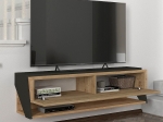 ΕΠΙΠΛΟ ΤΗΛΕΟΡΑΣΗΣ ΕΠΙΤΟΙΧΙΟ LITOS MEGAPAP ΧΡΩΜΑ SAPPHIRE OAK - ΑΝΘΡΑΚΙ 120X29,6X32,6ΕΚ.