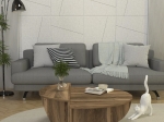 ΤΡΑΠΕΖΑΚΙ ΣΑΛΟΝΙΟΥ NILVIA MEGAPAP ΧΡΩΜΑ ΚΑΡΥΔΙ Ø85X35ΕΚ.
