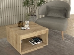 ΤΡΑΠΕΖΑΚΙ ΣΑΛΟΝΙΟΥ ONDA MEGAPAP ΧΡΩΜΑ SAPPHIRE OAK 60X60X40ΕΚ.