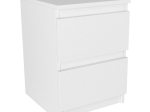 ΚΟΜΟΔΙΝΟ BREVE MEGAPAP ΧΡΩΜΑ ΛΕΥΚΟ 39,8X41,8X55ΕΚ.
