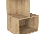 ΚΟΜΟΔΙΝΟ - ΤΡΑΠΕΖΑΚΙ ΒΟΗΘΗΤΙΚΟ ENTIERO MEGAPAP ΧΡΩΜΑ SAPPHIRE OAK 39,8X35X54,6ΕΚ.