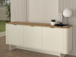 ΜΠΟΥΦΕΣ BOHEMA MEGAPAP ΧΡΩΜΑ IVORY - SEPET OAK 180X47X76,6ΕΚ.
