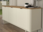 ΜΠΟΥΦΕΣ BOHEMA MEGAPAP ΧΡΩΜΑ IVORY - SEPET OAK 180X47X76,6ΕΚ.