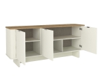 ΜΠΟΥΦΕΣ BOHEMA MEGAPAP ΧΡΩΜΑ IVORY - SEPET OAK 180X47X76,6ΕΚ.