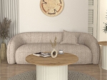 ΤΡΑΠΕΖΑΚΙ ΣΑΛΟΝΙΟΥ BOHEMA MEGAPAP ΧΡΩΜΑ IVORY - SEPET OAK Ø85X43,2ΕΚ.