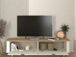 ΕΠΙΠΛΟ ΤΗΛΕΟΡΑΣΗΣ BOHEMA MEGAPAP ΧΡΩΜΑ IVORY - SEPET OAK 180X47X45,6ΕΚ.