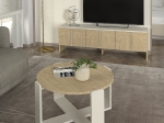 ΕΠΙΠΛΟ ΤΗΛΕΟΡΑΣΗΣ REBEL MEGAPAP ΧΡΩΜΑ ROTA OAK - SANDSTONE 150X35X45ΕΚ.