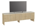ΕΠΙΠΛΟ ΤΗΛΕΟΡΑΣΗΣ REBEL MEGAPAP ΧΡΩΜΑ ROTA OAK - SANDSTONE 150X35X45ΕΚ.
