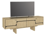 ΕΠΙΠΛΟ ΤΗΛΕΟΡΑΣΗΣ LAVA MEGAPAP ΧΡΩΜΑ ROTA OAK - ΑΝΘΡΑΚΙ 150X35X51,3ΕΚ.