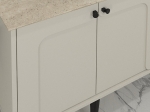 ΜΠΟΥΦΕΣ SEVILLA MEGAPAP ΧΡΩΜΑ SANDSTONE - TRAVERTINE 150X44,6X72,2ΕΚ.