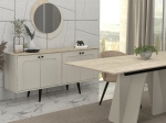 ΜΠΟΥΦΕΣ SEVILLA MEGAPAP ΧΡΩΜΑ SANDSTONE - TRAVERTINE 150X44,6X72,2ΕΚ.