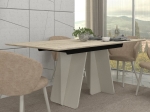 ΤΡΑΠΕΖΙ SEVILLA MEGAPAP ΧΡΩΜΑ SANDSTONE - TRAVERTINE 180X90X75ΕΚ.