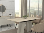 ΤΡΑΠΕΖΙ SEVILLA MEGAPAP ΧΡΩΜΑ SANDSTONE - TRAVERTINE 180X90X75ΕΚ.