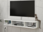 ΕΠΙΠΛΟ ΤΗΛΕΟΡΑΣΗΣ ΕΠΙΤΟΙΧΙΟ BASK MEGAPAP ΜΕ LED ΧΡΩΜΑ ΛΕΥΚΟ 120X29,6X19,2ΕΚ.
