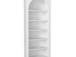 ΒΙΒΛΙΟΘΗΚΗ VOILA MEGAPAP ΧΡΩΜΑ ΛΕΥΚΟ 74X35X180ΕΚ.