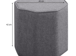 ΣΚΑΜΠΩ HEXA MEGAPAP ΥΦΑΣΜΑΤΙΝΟ ΧΡΩΜΑ ΓΚΡΙ 40X40X42ΕΚ.