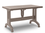 ΤΡΑΠΕΖΙ ΠΟΛΥΠΡΟΠΥΛΕΝΙΟΥ CALLAN MEGAPAP ΧΡΩΜΑ CAPPUCCINO 140X80X73ΕΚ.