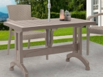 ΤΡΑΠΕΖΙ ΠΟΛΥΠΡΟΠΥΛΕΝΙΟΥ CALLAN MEGAPAP ΧΡΩΜΑ CAPPUCCINO 140X80X73ΕΚ.