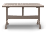 ΤΡΑΠΕΖΙ ΠΟΛΥΠΡΟΠΥΛΕΝΙΟΥ CALLAN MEGAPAP ΧΡΩΜΑ CAPPUCCINO 140X80X73ΕΚ.