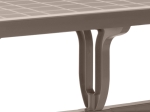 ΤΡΑΠΕΖΙ ΠΟΛΥΠΡΟΠΥΛΕΝΙΟΥ CALLAN MEGAPAP ΧΡΩΜΑ CAPPUCCINO 140X80X73ΕΚ.