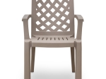 ΠΟΛΥΘΡΟΝΑ ΠΟΛΥΠΡΟΠΥΛΕΝΙΟΥ KIRA MEGAPAP ΧΡΩΜΑ CAPPUCCINO 58X52X87ΕΚ.