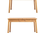 ΤΡΑΠΕΖΙ JEMMY MEGAPAP ΕΠΕΚΤΕΙΝΟΜΕΝΟ ΧΡΩΜΑ ATLANTIC PINE 120/153X75X77ΕΚ.