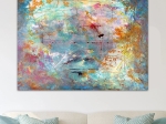 ΠΙΝΑΚΑΣ ΣΕ ΚΑΜΒΑ "ABSTRACT LINES" MEGAPAP ΨΗΦΙΑΚΗΣ ΕΚΤΥΠΩΣΗΣ 100X70X3ΕΚ.
