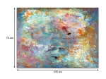 ΠΙΝΑΚΑΣ ΣΕ ΚΑΜΒΑ "ABSTRACT LINES" MEGAPAP ΨΗΦΙΑΚΗΣ ΕΚΤΥΠΩΣΗΣ 100X70X3ΕΚ.