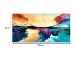 ΠΙΝΑΚΑΣ ΣΕ ΚΑΜΒΑ "ABSTRACT CLOUDS" MEGAPAP ΨΗΦΙΑΚΗΣ ΕΚΤΥΠΩΣΗΣ 120X50X3ΕΚ.