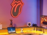 ΦΩΤΙΣΤΙΚΟ LED NEON "ROLLING STONES" MEGAPAP ΧΡΩΜΑ ΚΟΚΚΙΝΟ 36X2X41ΕΚ.