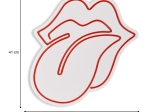 ΦΩΤΙΣΤΙΚΟ LED NEON "ROLLING STONES" MEGAPAP ΧΡΩΜΑ ΚΟΚΚΙΝΟ 36X2X41ΕΚ.