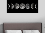 ΠΙΝΑΚΑΣ ΣΕ ΚΑΜΒΑ "THE MOON" MEGAPAP ΨΗΦΙΑΚΗΣ ΕΚΤΥΠΩΣΗΣ 120X50X3ΕΚ.