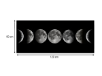 ΠΙΝΑΚΑΣ ΣΕ ΚΑΜΒΑ "THE MOON" MEGAPAP ΨΗΦΙΑΚΗΣ ΕΚΤΥΠΩΣΗΣ 120X50X3ΕΚ.